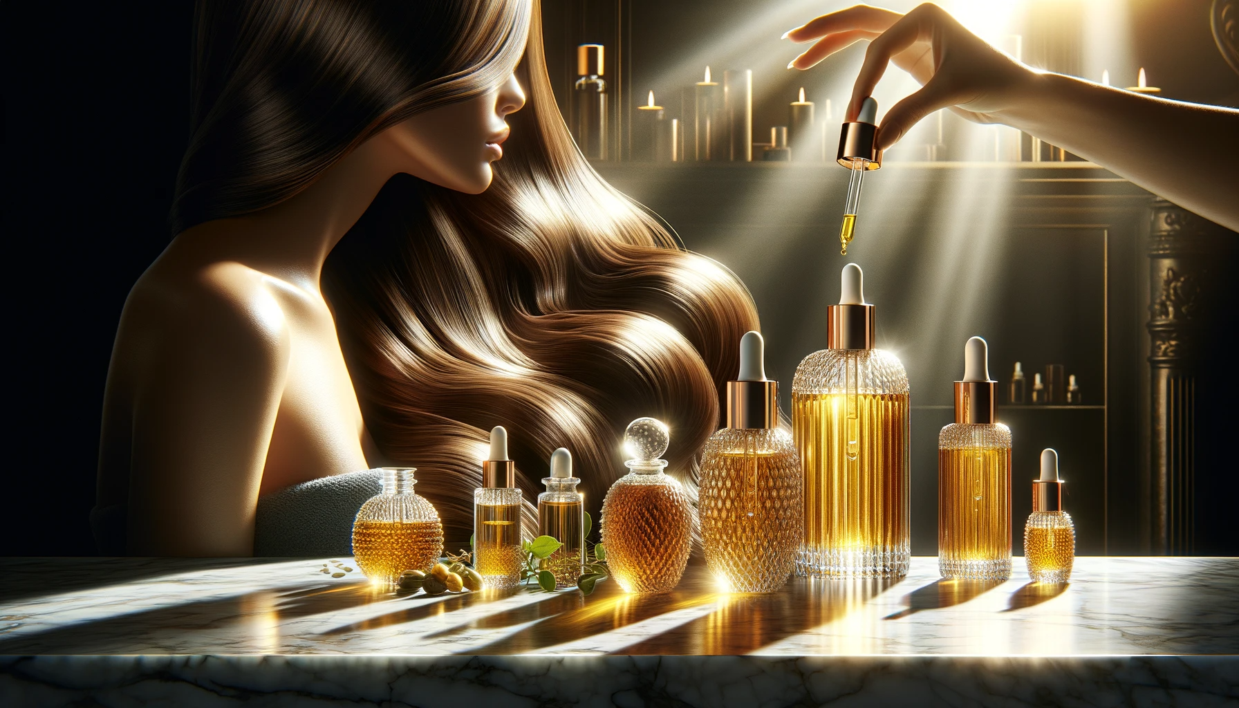 Olejki do włosów - Naturalne olejki do olejowania włosów