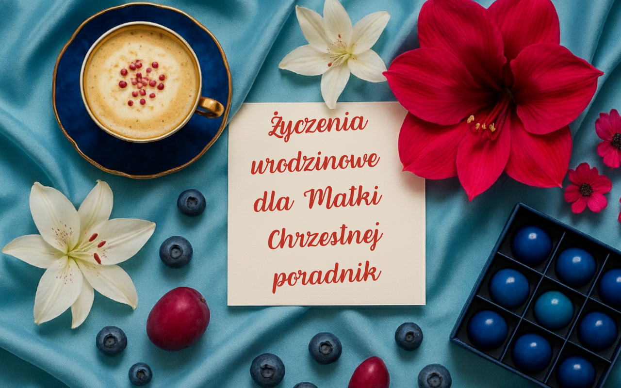 Jak napisać nieoklepane życzenia urodzinowe dla Chrzestnej?