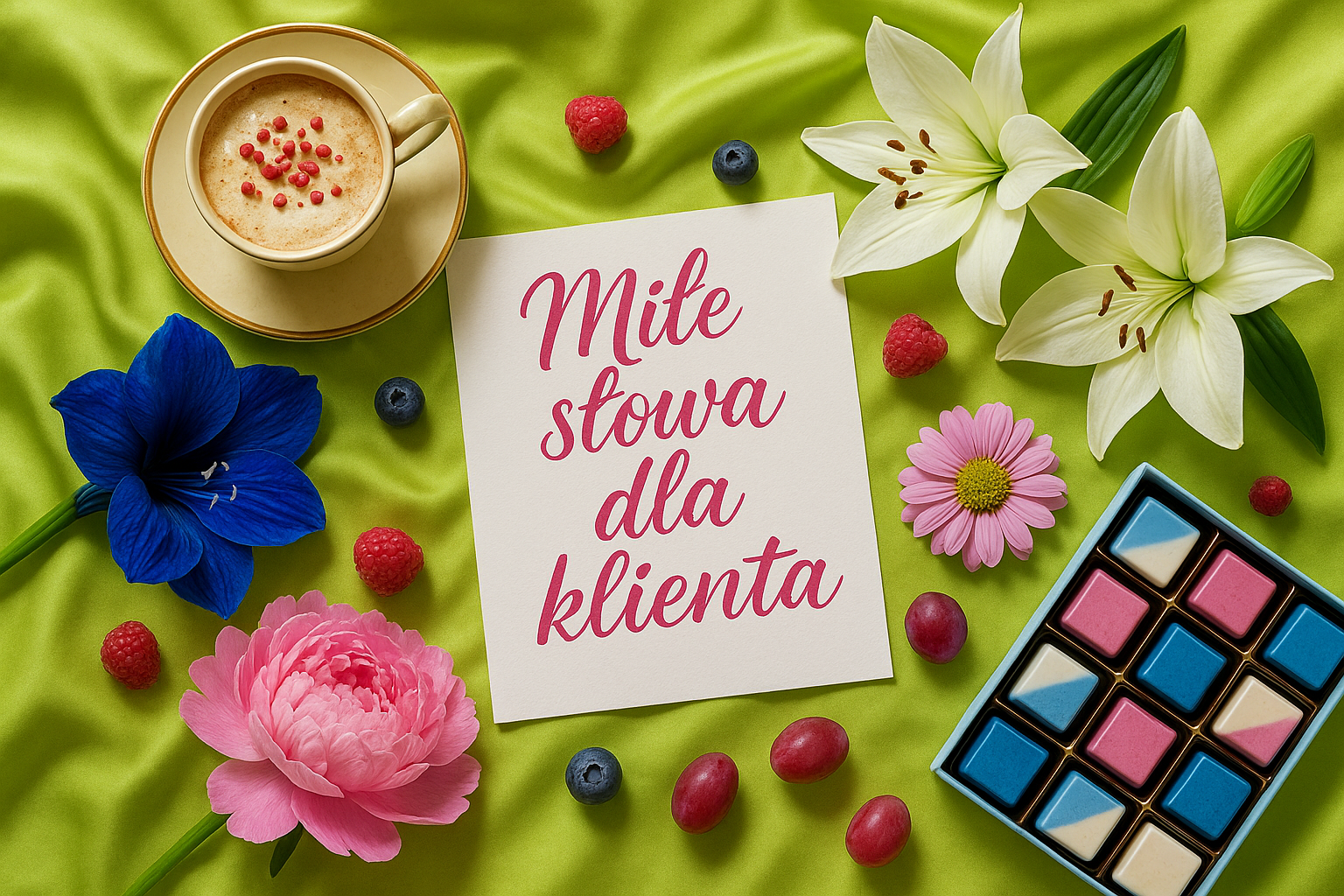 Miłe słowa dla klienta