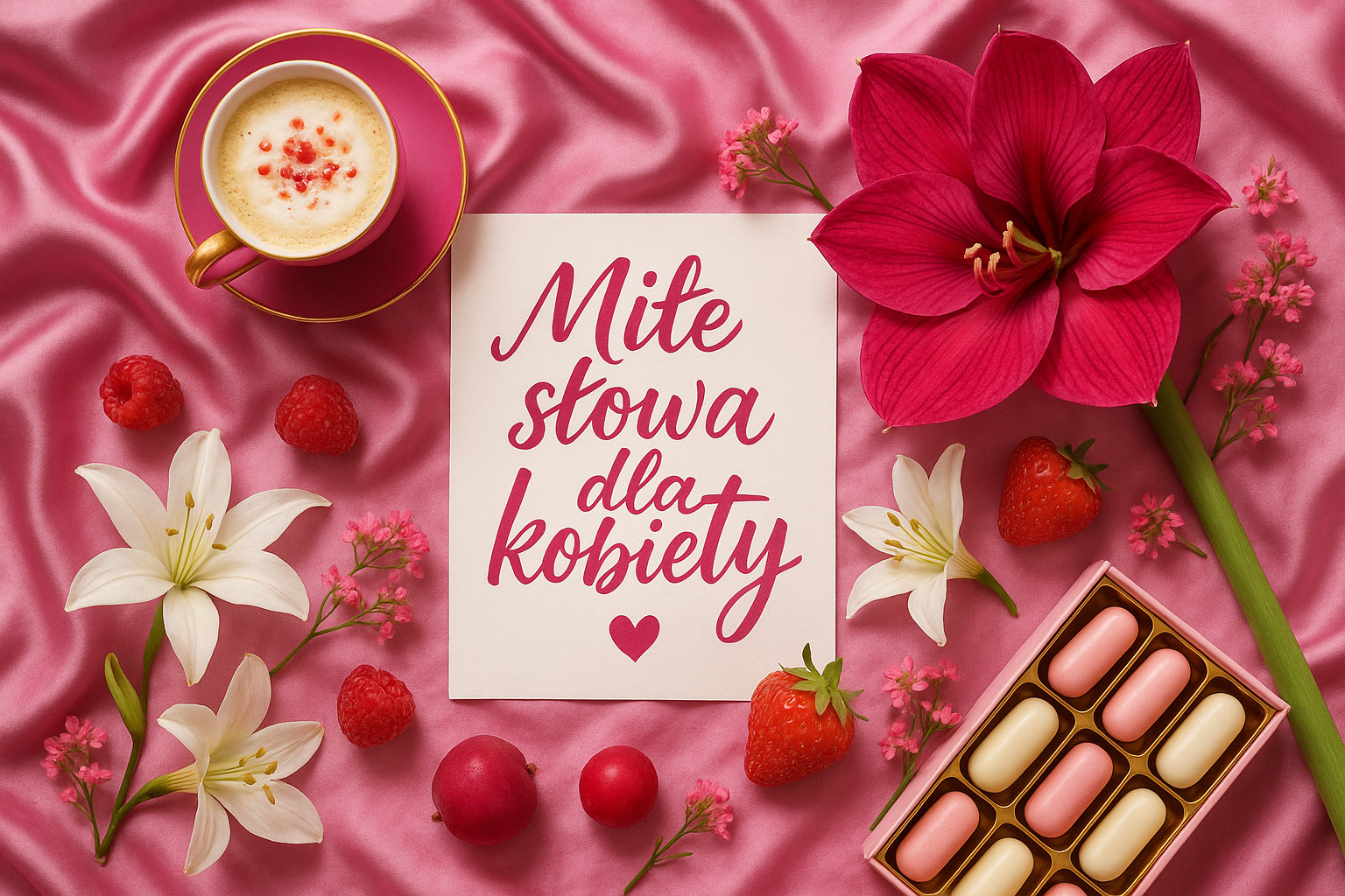 Miłe słowa dla kobiety