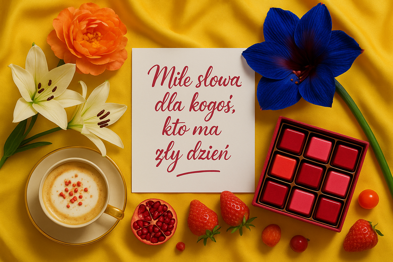Miłe słowa dla kogoś, kto ma zły dzień