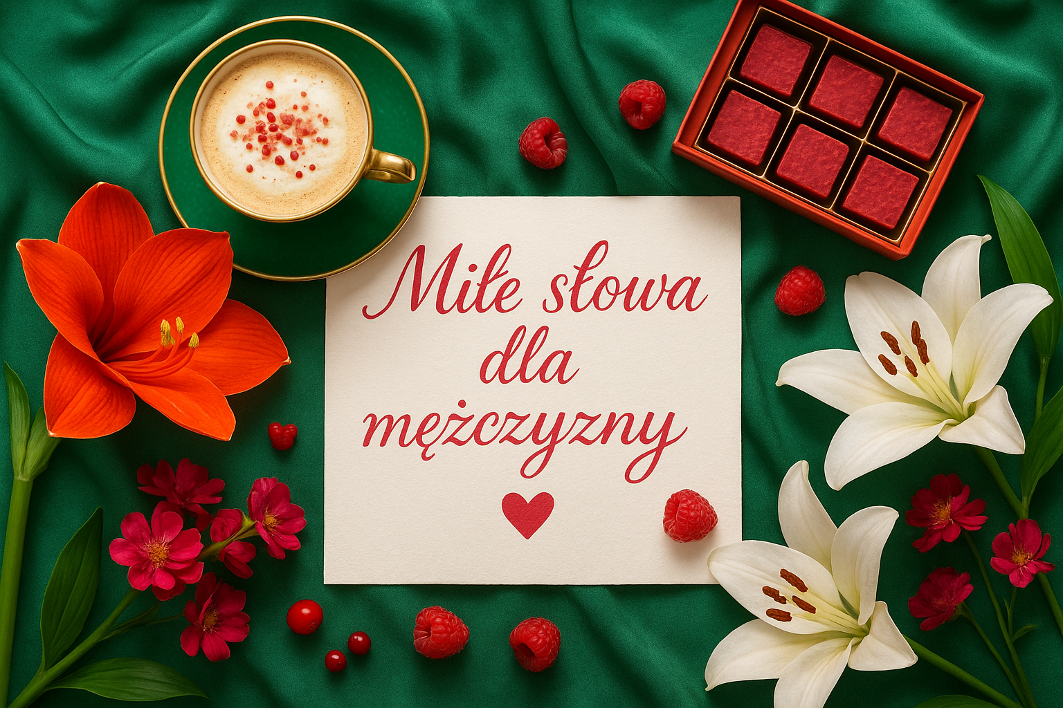 Miłe słowa dla mężczyzny