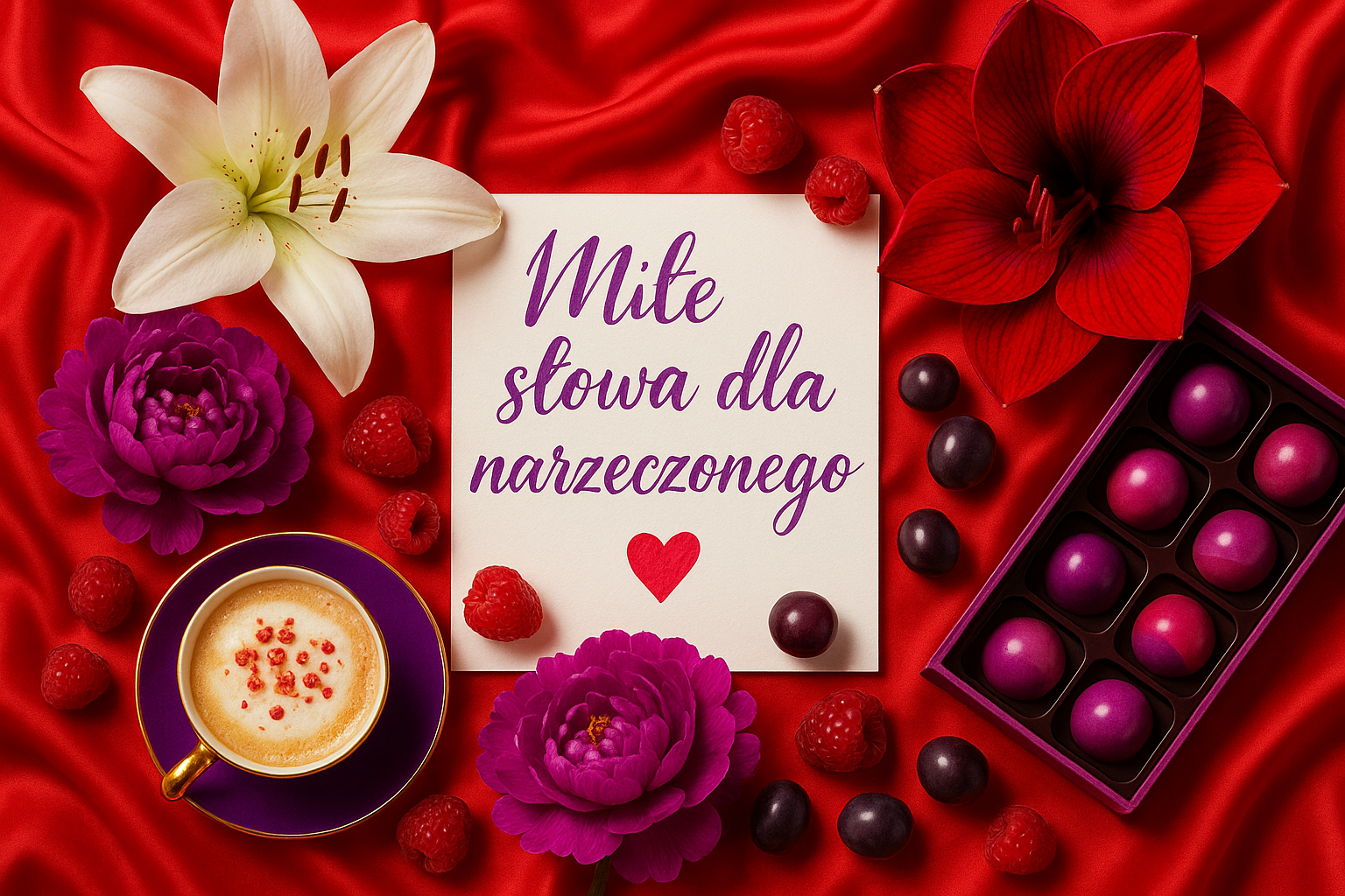 Miłe słowa dla narzeczonego