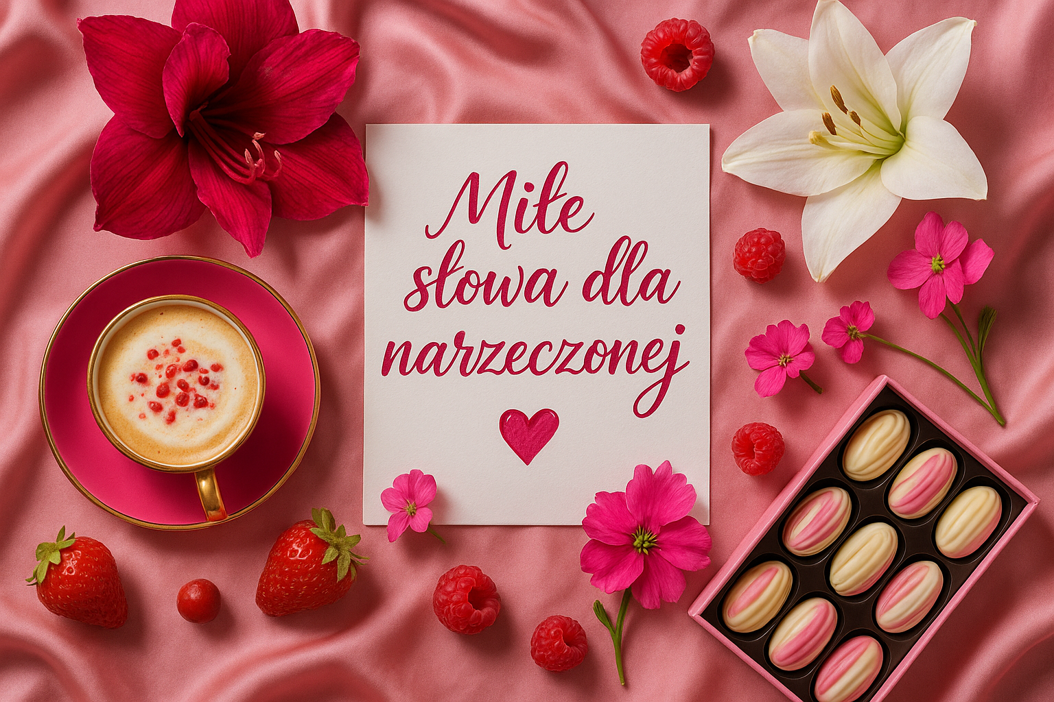 Miłe słowa dla narzeczonej