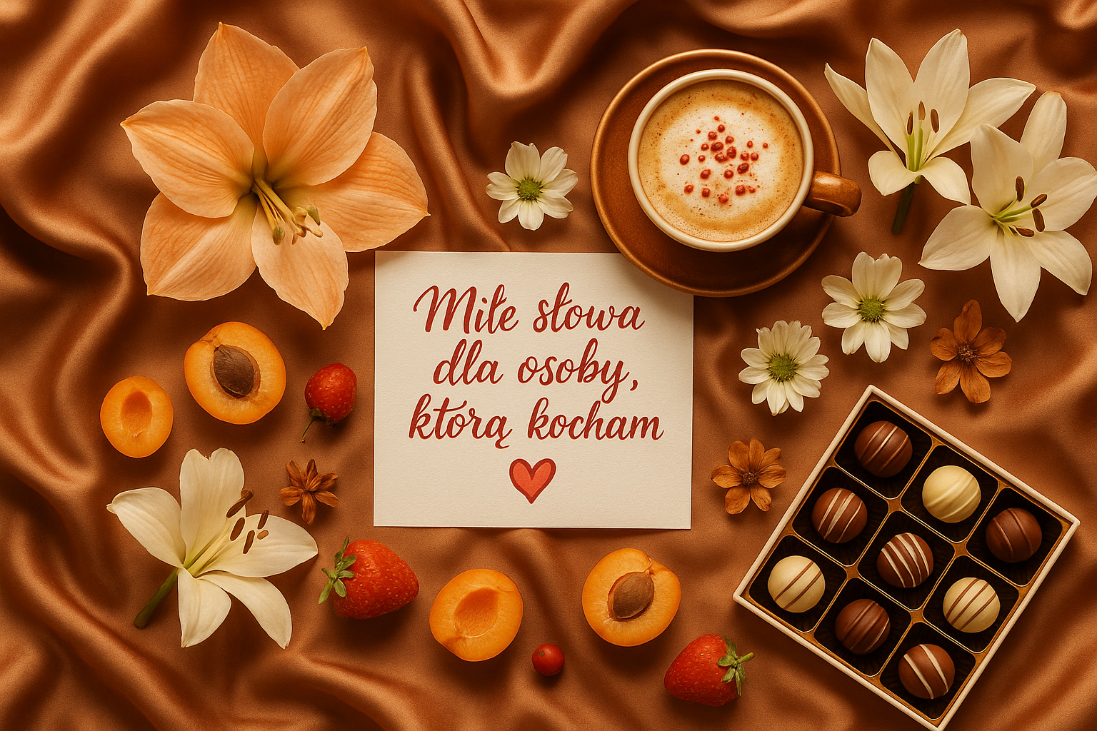 Miłe słowa dla osoby którą kocham