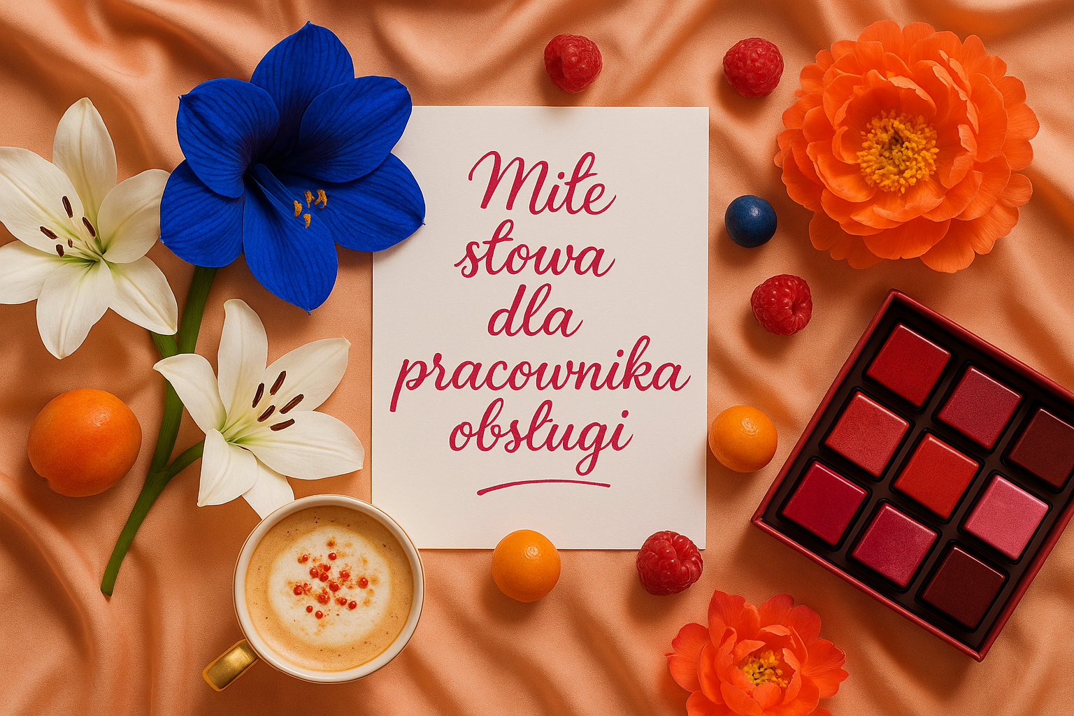 Miłe słowa dla pracownika obsługi