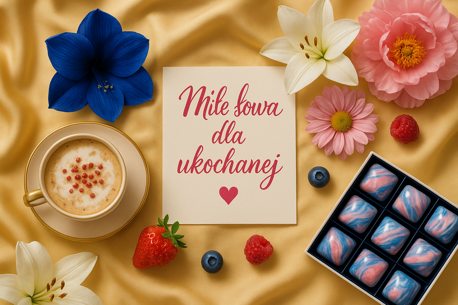 Miłe słowa dla ukochanej