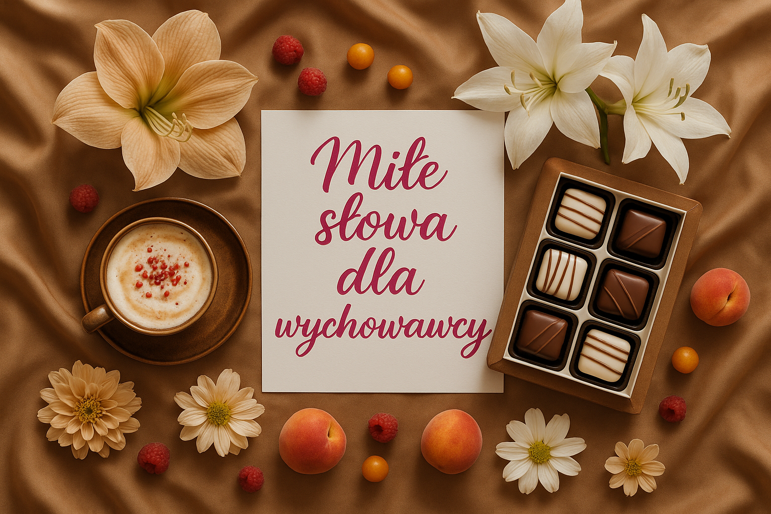 Miłe słowa dla wychowawcy
