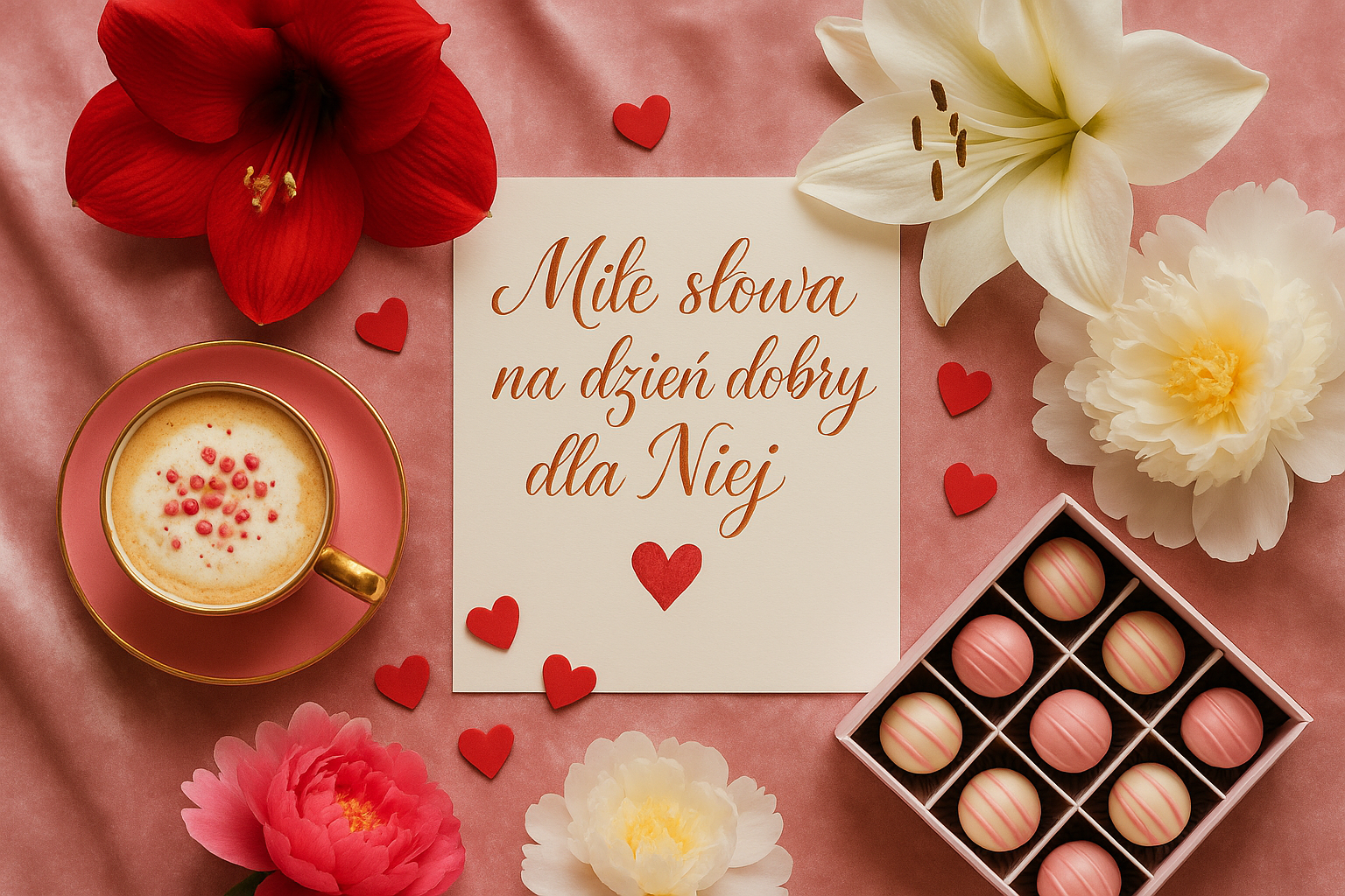 Miłe słowa na dzień dobry dla Niej