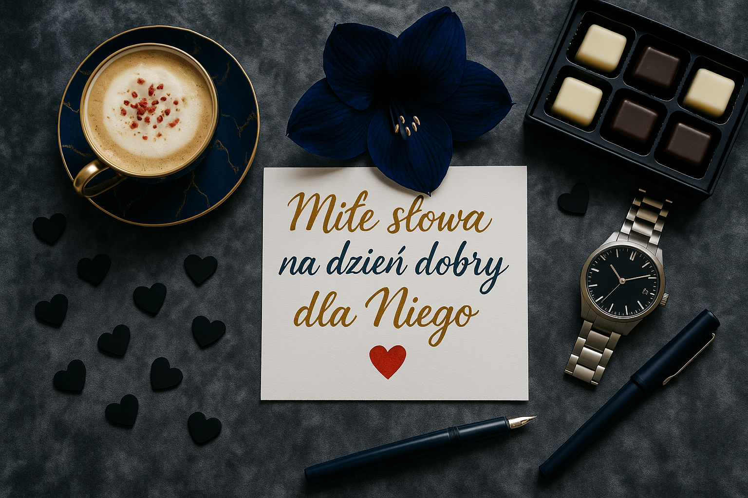 Miłe słowa na dzień dobry dla Niego