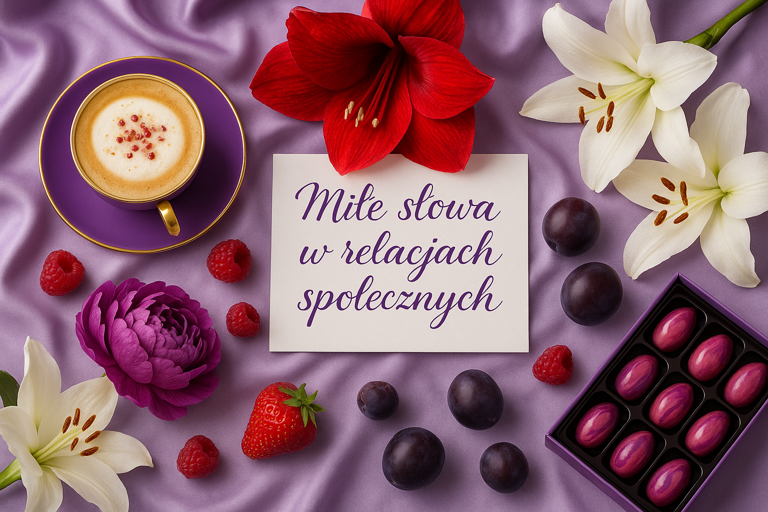 Miłe słowa w relacjach społecznych