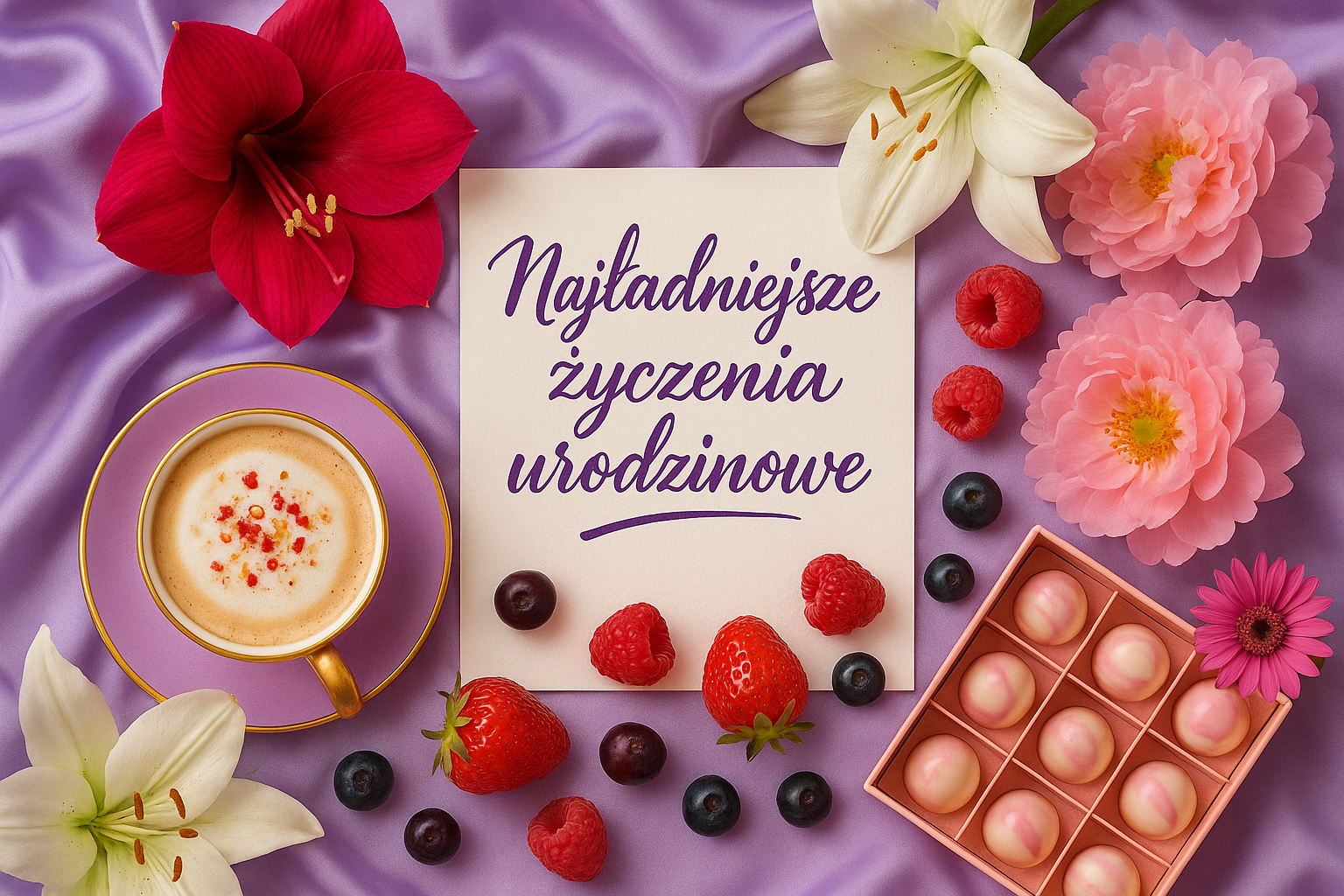 Najładniejsze życzenia urodzinowe