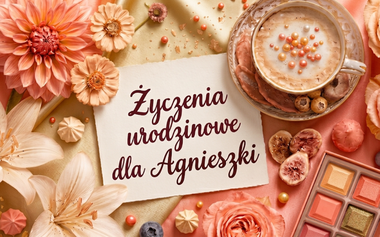 Życzenia urodzinowe dla Agnieszki