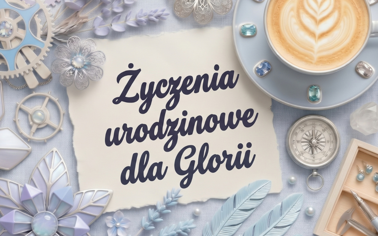 Życzenia urodzinowe dla Glorii