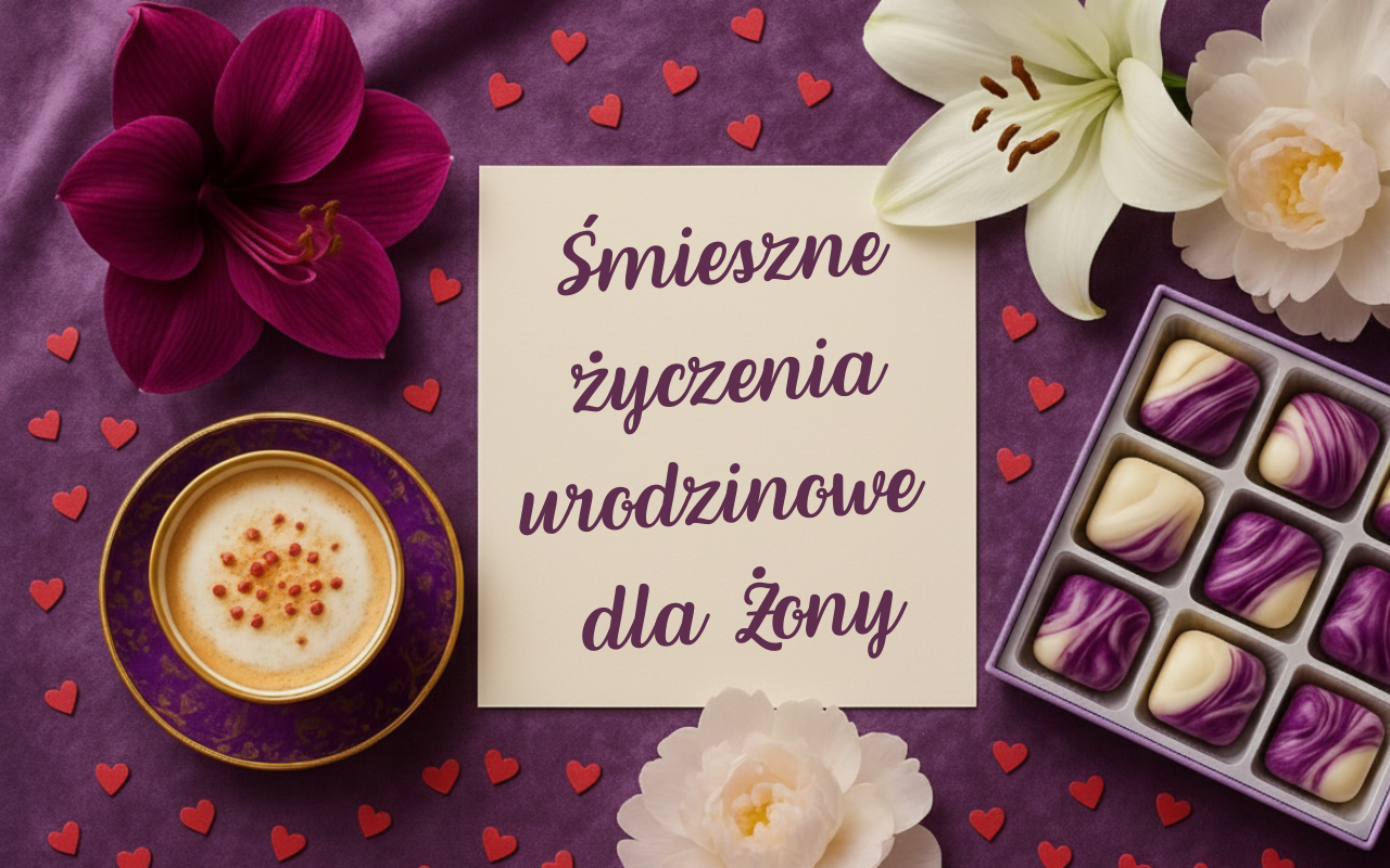 Śmieszne życzenia urodzinowe dla żony
