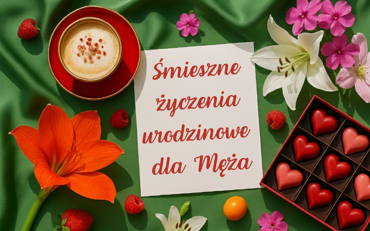 Śmieszne życzenia urodzinowe dla męża