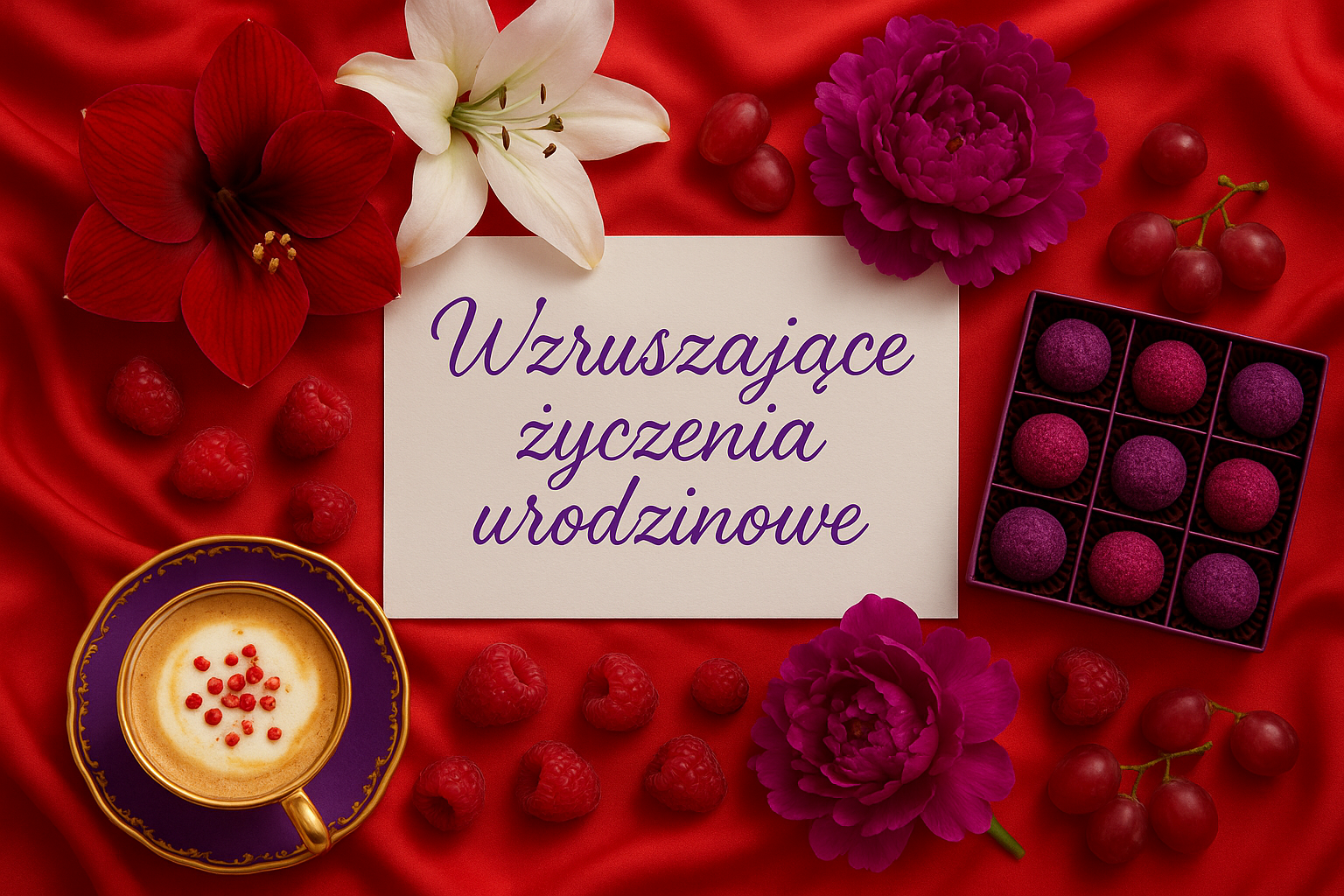 Wzruszające życzenia urodzinowe