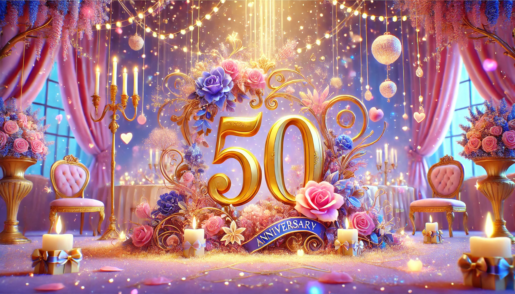 Życzenia na 50 rocznicę ślubu - sekrety, które sprawią, że Złote Gody będą niezapomniane!
