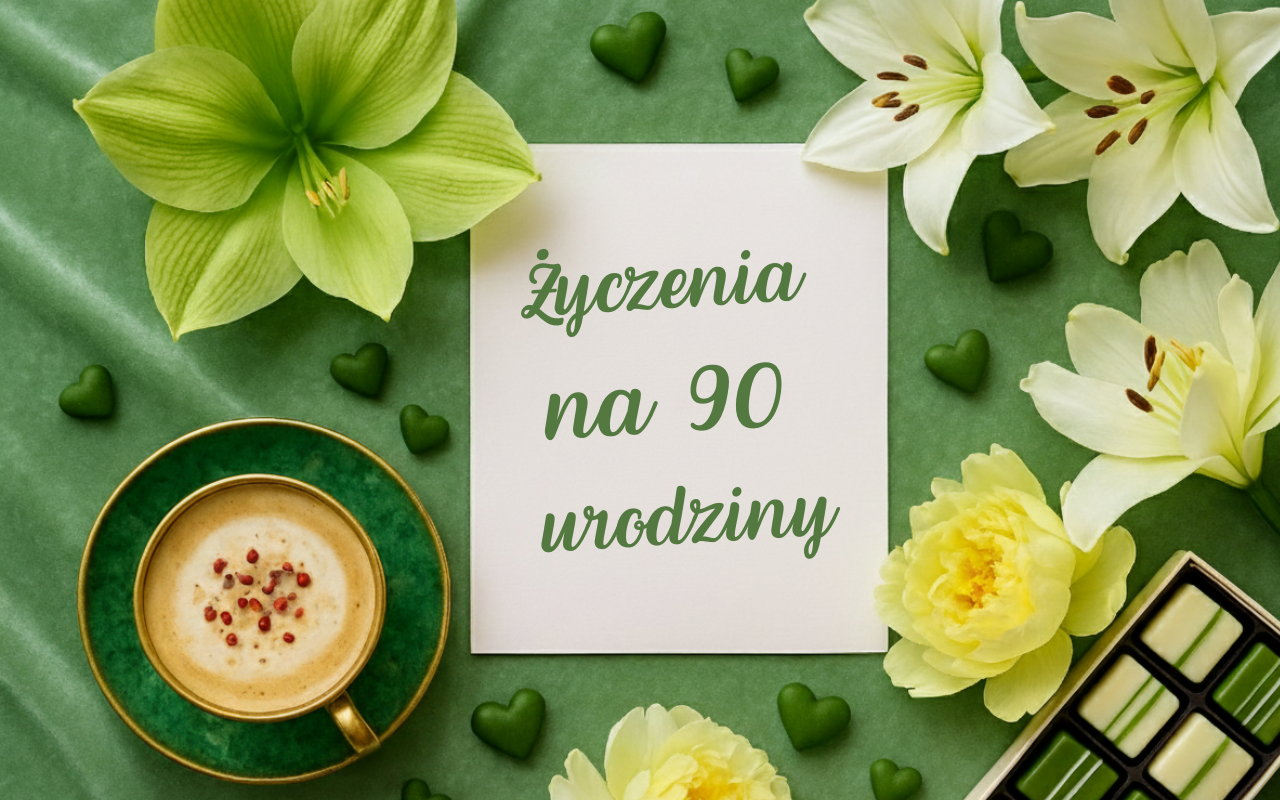Życzenia na 90 urodziny
