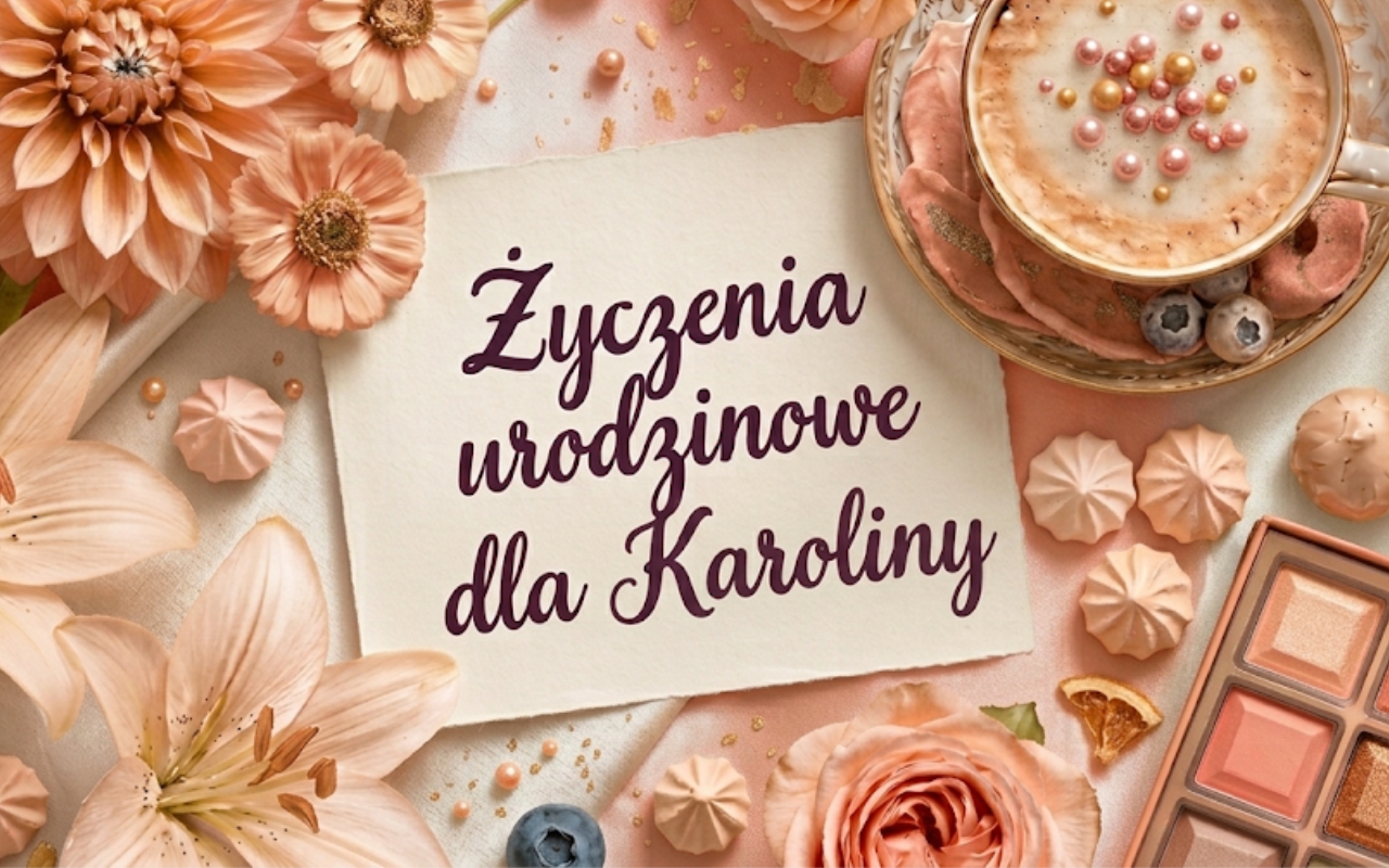 Życzenia urodzinowe dla Karoliny