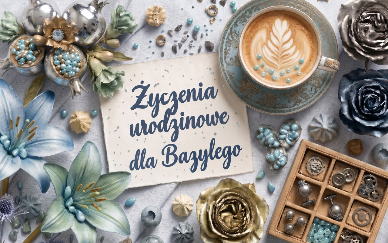 Życzenia urodzinowe dla Bazylego