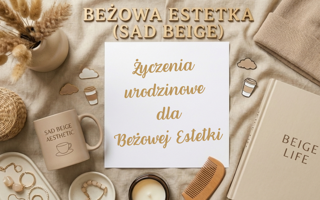 Życzenia urodzinowe dla Beżowej Estetki