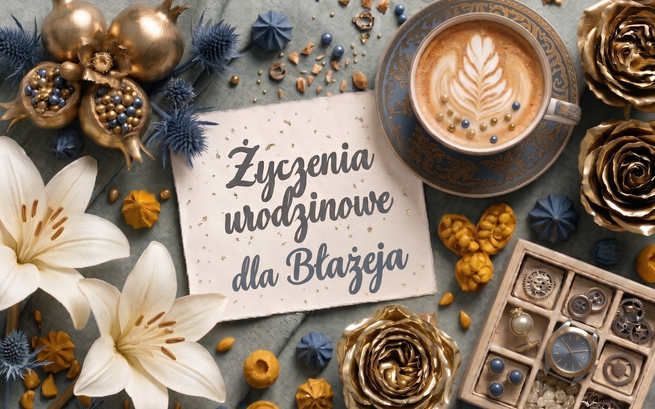 Życzenia urodzinowe dla Błażeja