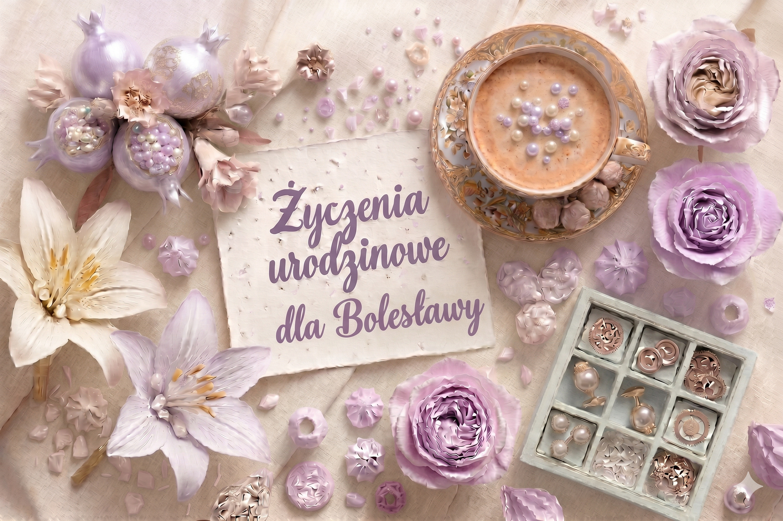 Życzenia urodzinowe dla Bolesławy