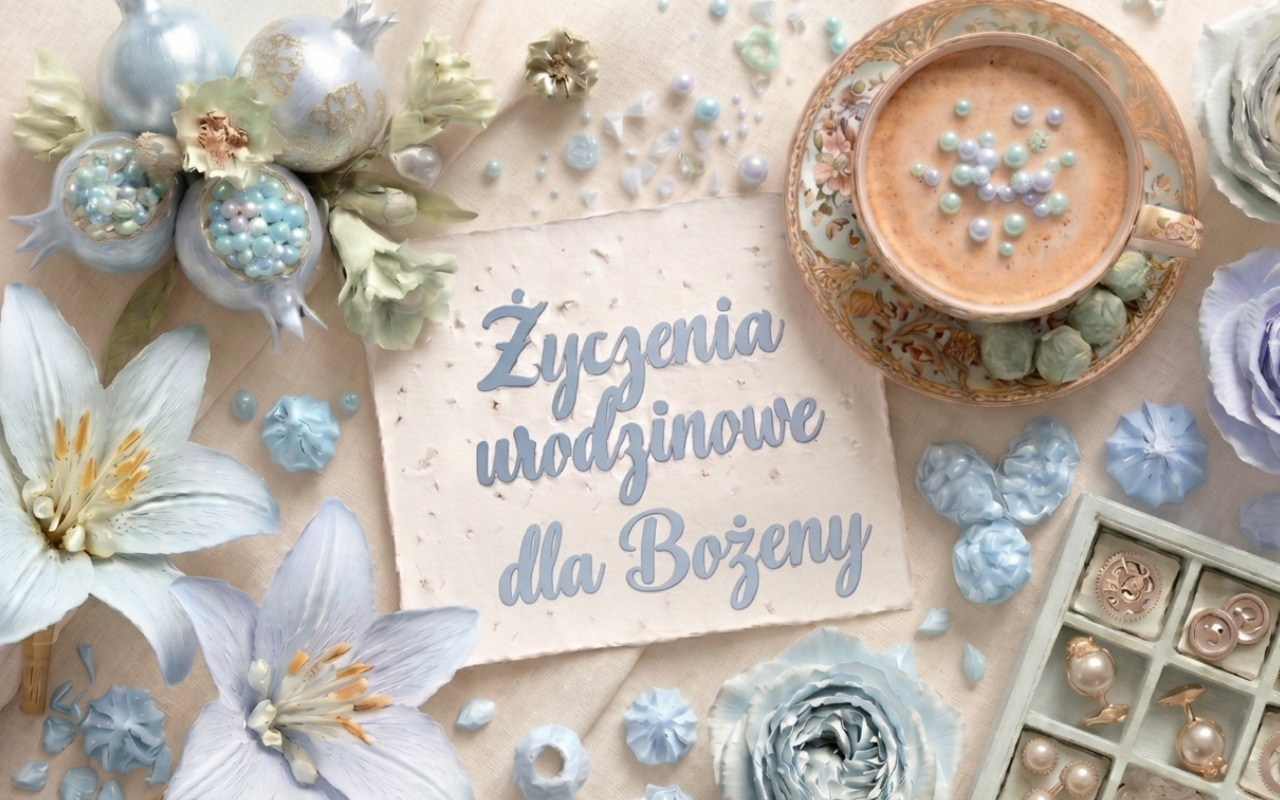 Życzenia urodzinowe dla Bożeny
