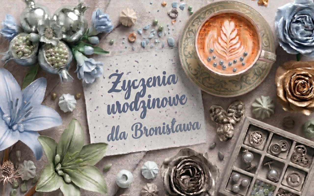 Życzenia urodzinowe dla Bronisława