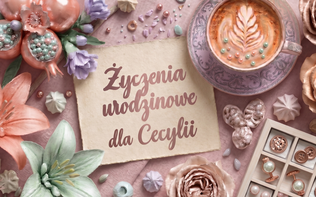 Życzenia urodzinowe dla Cecylii