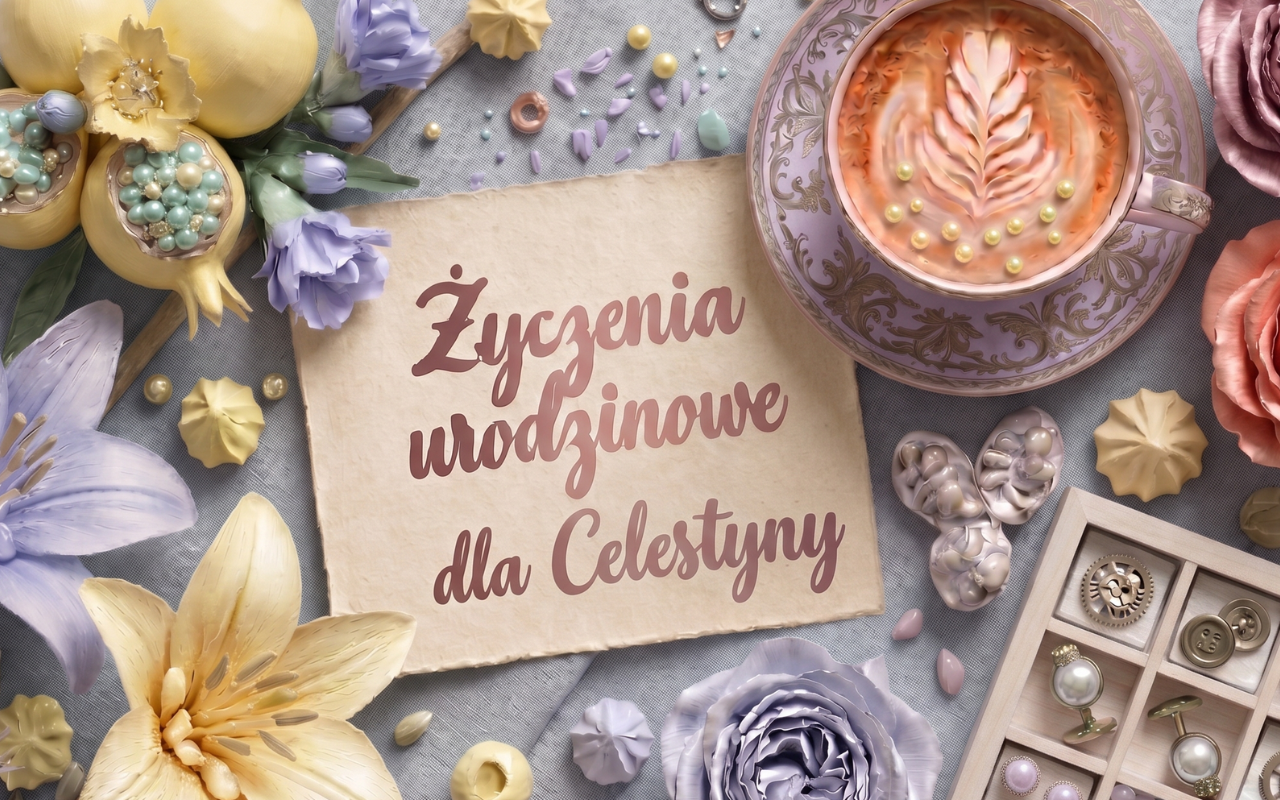 Życzenia urodzinowe dla Celestyny