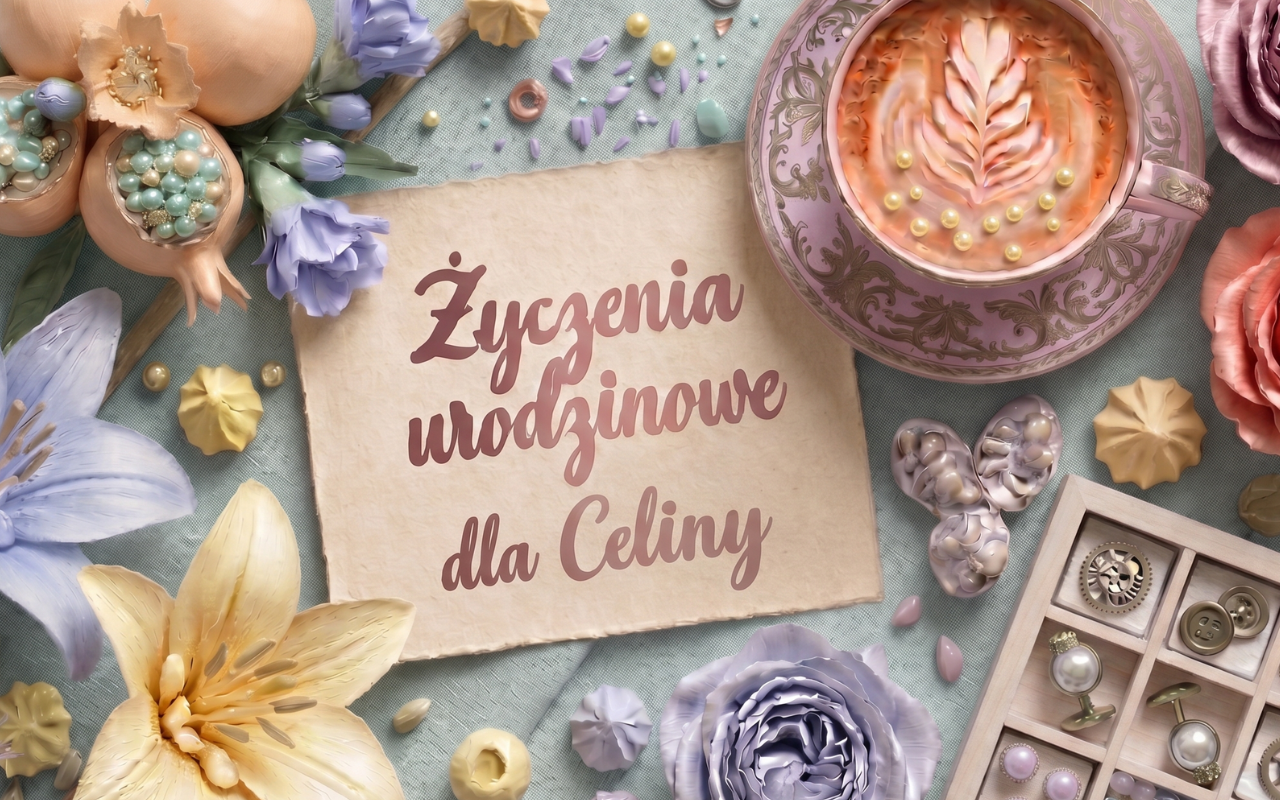 Życzenia urodzinowe dla Celiny