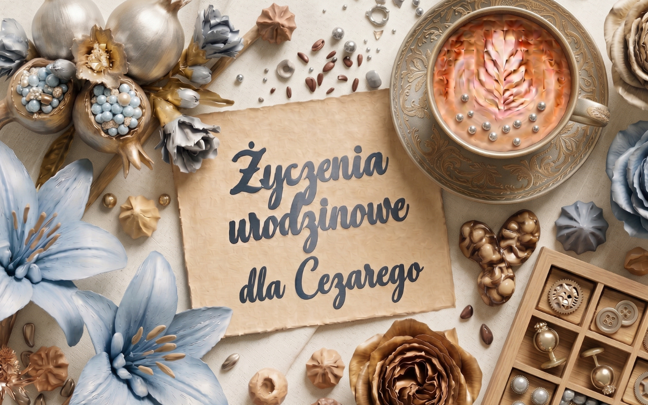 Życzenia urodzinowe dla Cezarego