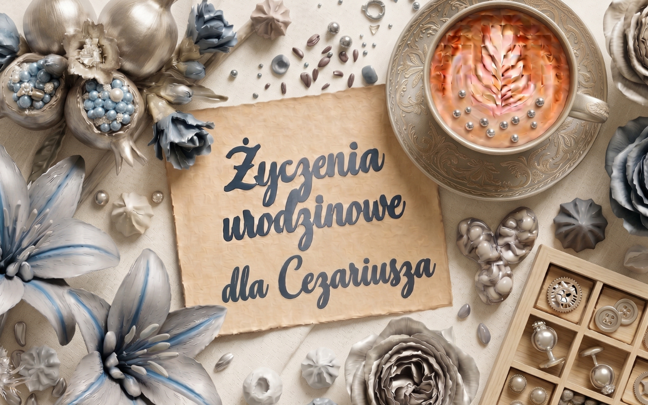 Życzenia urodzinowe dla Cezariusza