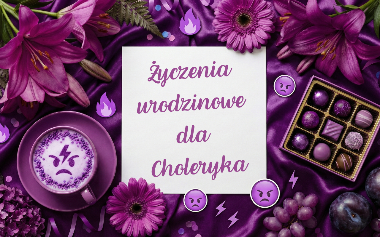 Życzenia urodzinowe dla Choleryka