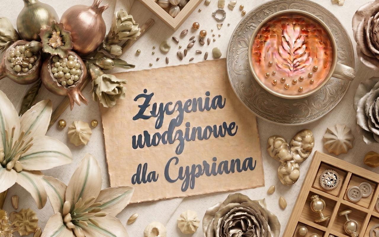 Życzenia urodzinowe dla Cypriana
