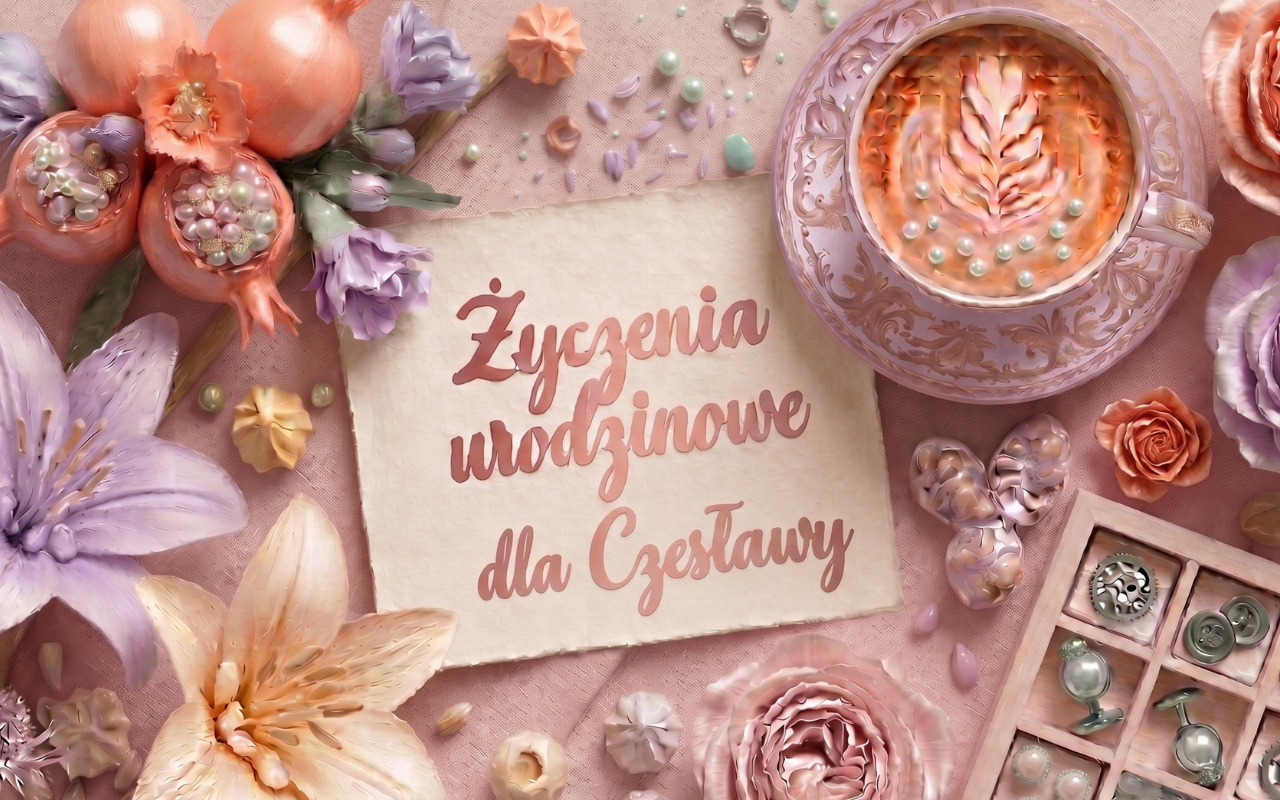 Życzenia urodzinowe dla Czesławy