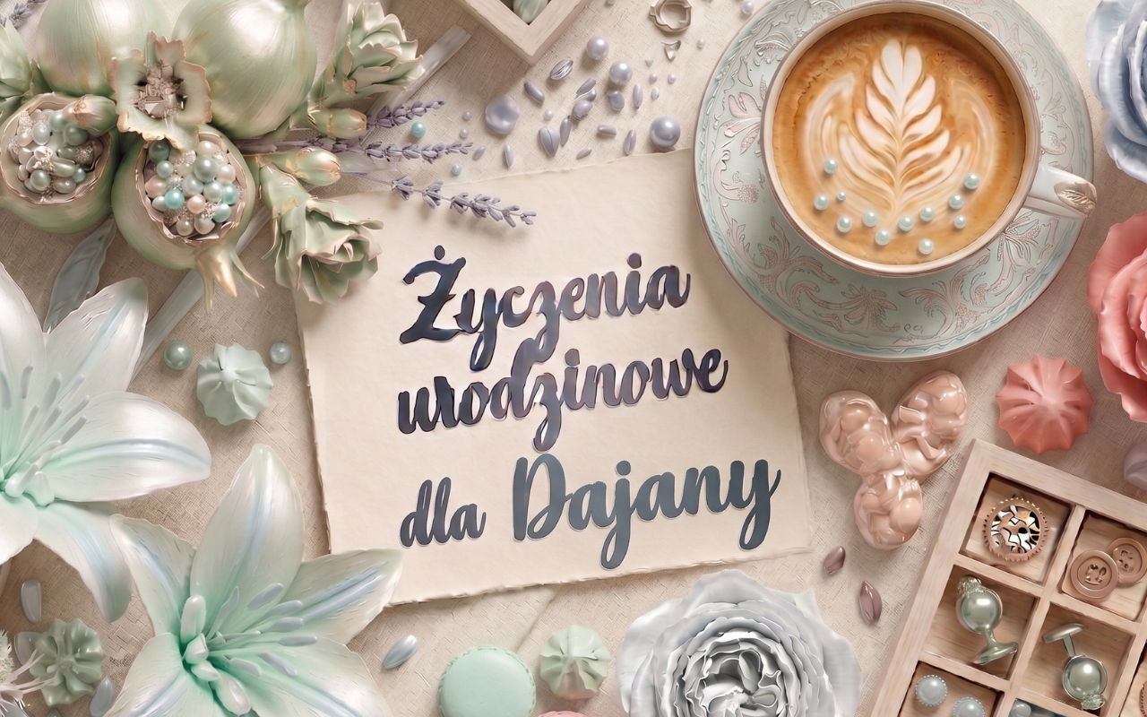 Życzenia urodzinowe dla Dajany