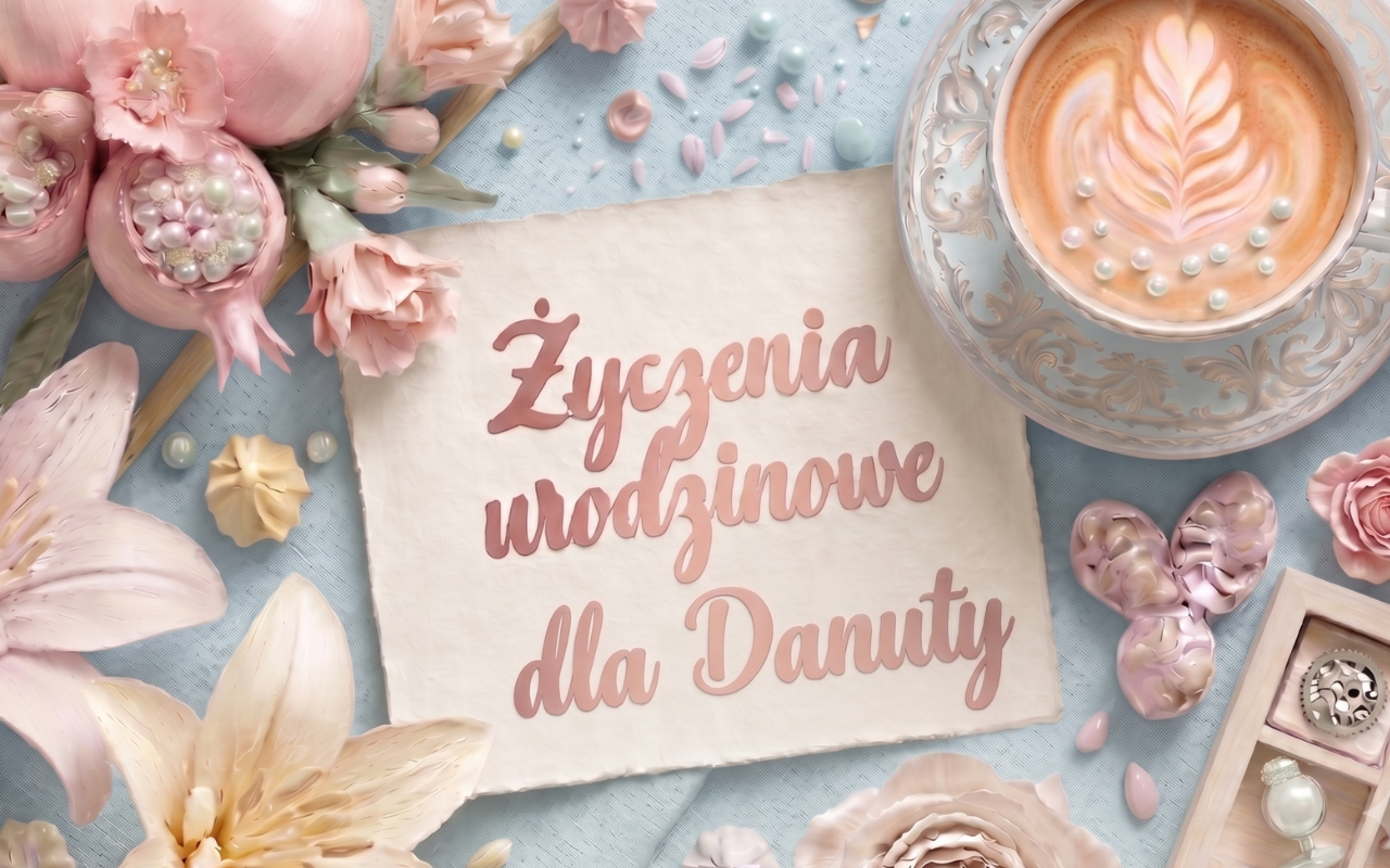 Życzenia urodzinowe dla Danuty