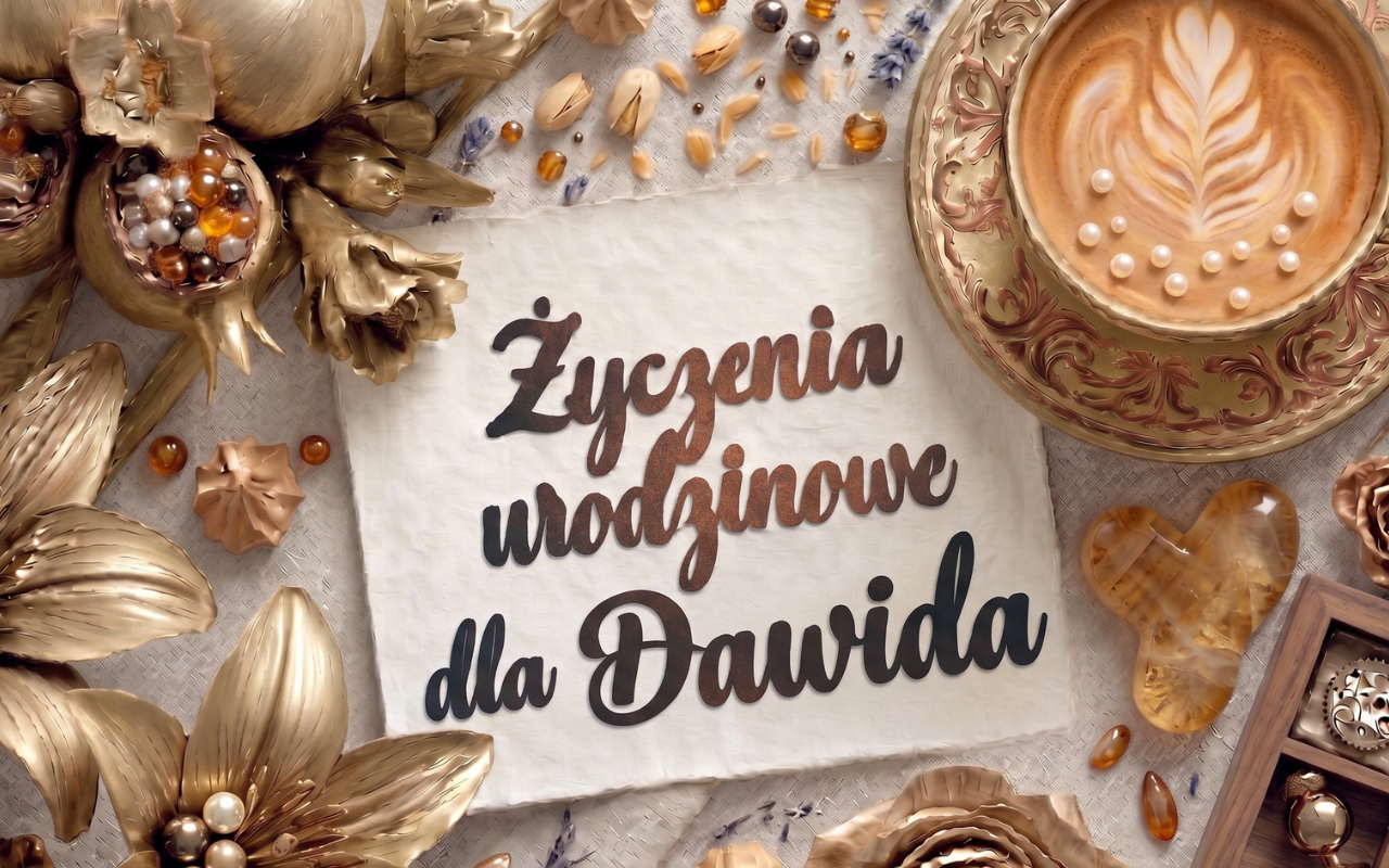 Życzenia urodzinowe dla Dawida
