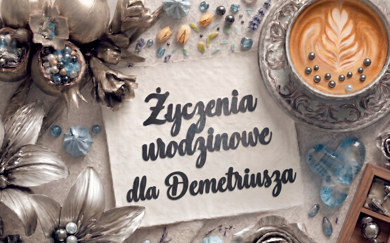 Życzenia urodzinowe dla Demetriusza