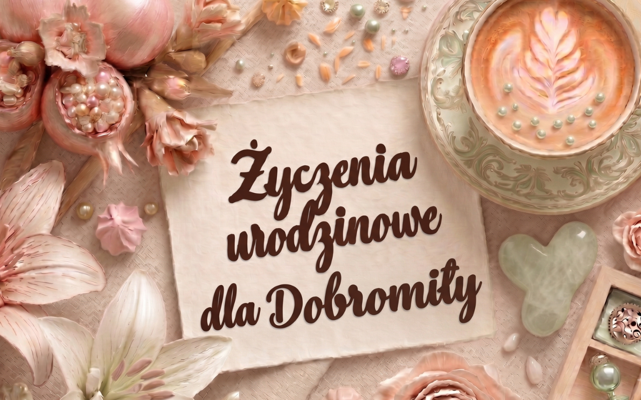 Życzenia urodzinowe dla Dobromiły