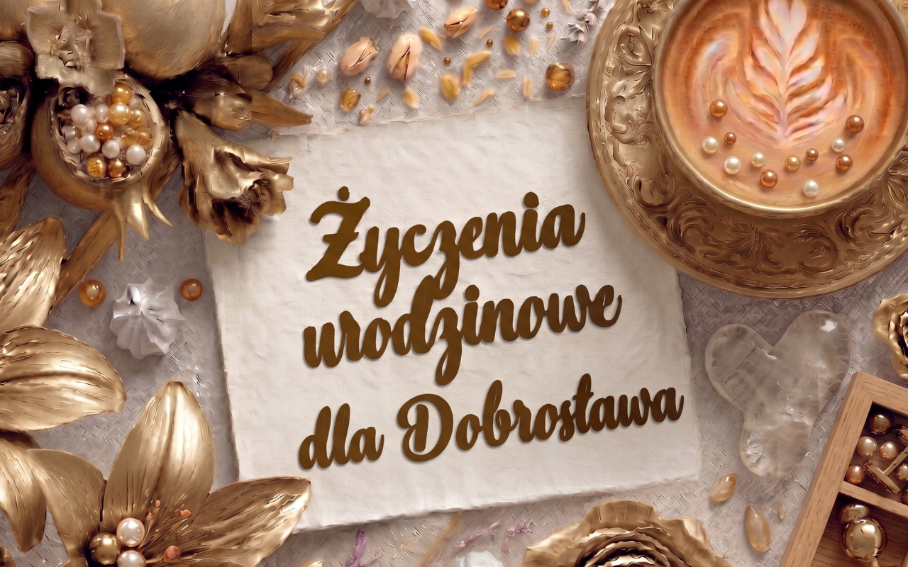 Życzenia urodzinowe dla Dobrosława
