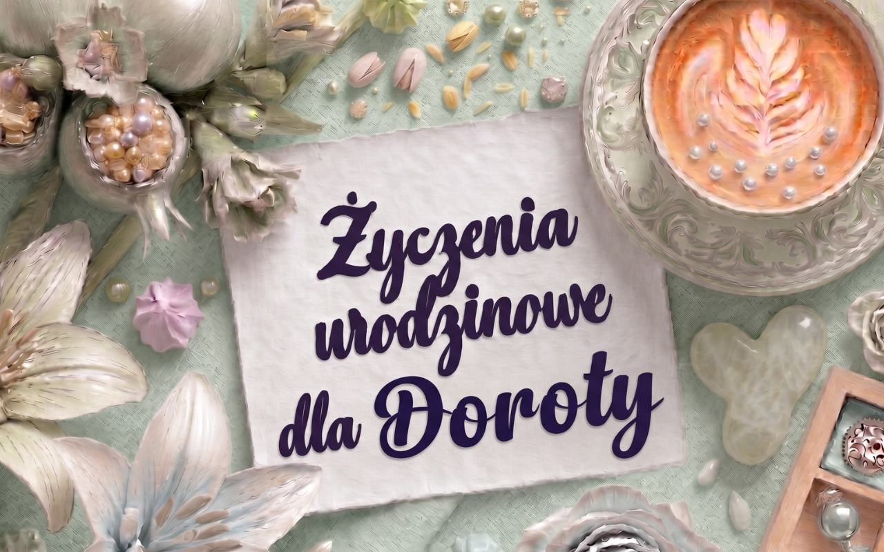 Życzenia urodzinowe dla Doroty