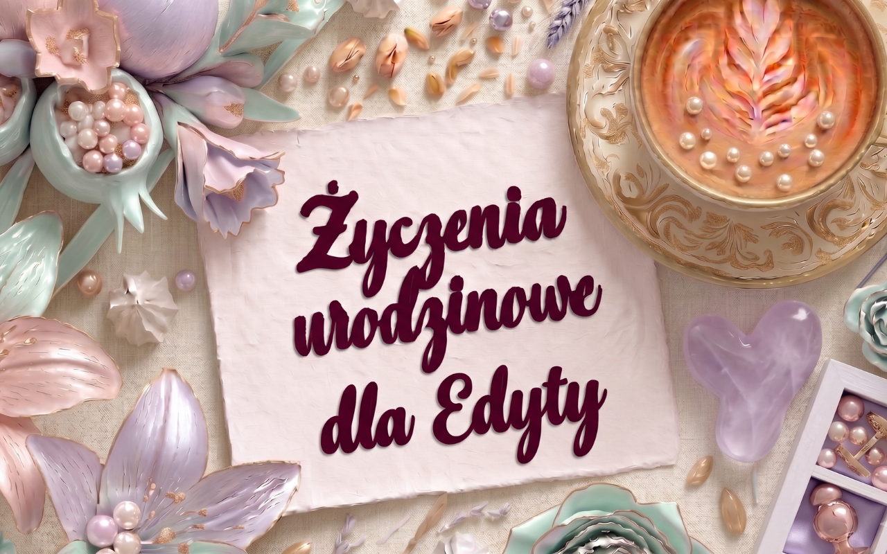 Życzenia urodzinowe dla Edyty