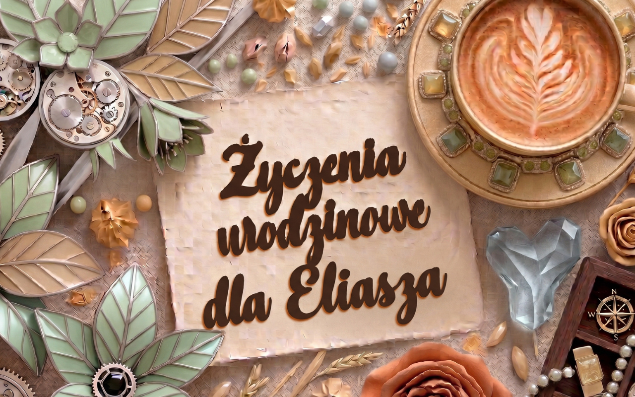 Życzenia urodzinowe dla Eliasza