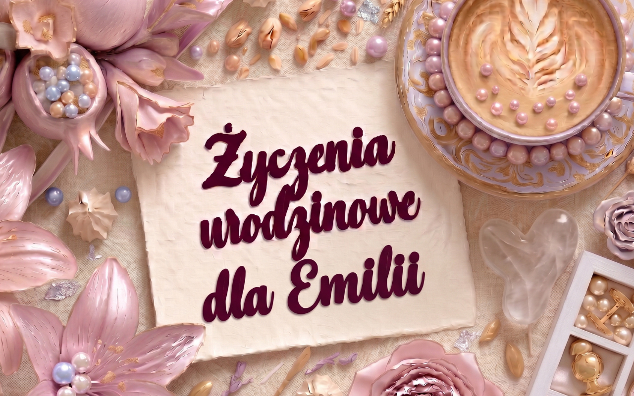 Życzenia urodzinowe dla Emilii