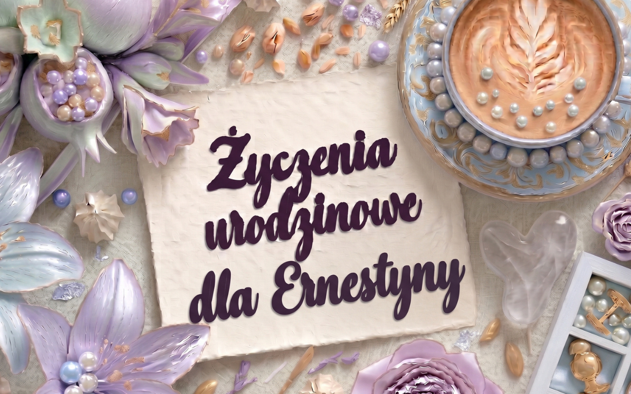 Życzenia urodzinowe dla Ernestyny