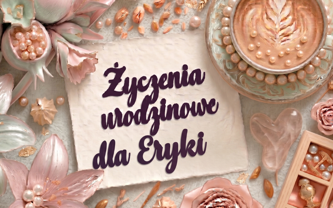 Życzenia urodzinowe dla Eryki